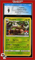 Ultra Prism Torterra 9/156 Reverse Holo Pokemon League CGC 9
