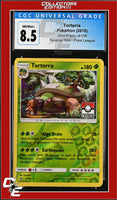 Ultra Prism Torterra 9/156 Reverse Holo Pokemon League CGC 8.5
