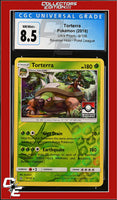 Ultra Prism Torterra 9/156 Reverse Holo Pokemon League CGC 8.5
