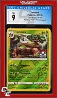 Ultra Prism Torterra 9/156 Reverse Holo Pokemon League CGC 9
