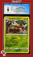 Ultra Prism Torterra 9/156 Reverse Holo Pokemon League CGC 9

