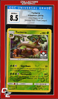 Ultra Prism Torterra 9/156 Reverse Holo Pokemon League CGC 8.5
