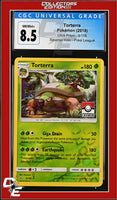 Ultra Prism Torterra 9/156 Reverse Holo Pokemon League CGC 8.5
