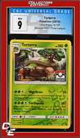 Ultra Prism Torterra 9/156 Reverse Holo Pokemon League CGC 9
