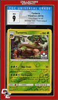 Ultra Prism Torterra 9/156 Reverse Holo Pokemon League CGC 9
