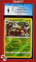 Ultra Prism Torterra 9/156 Reverse Holo Pokemon League CGC 9
