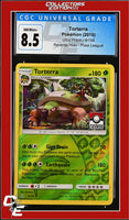 Ultra Prism Torterra 9/156 Reverse Holo Pokemon League CGC 8.5
