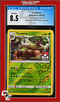 Ultra Prism Torterra 9/156 Reverse Holo Pokemon League CGC 8.5
