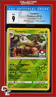 Ultra Prism Torterra 9/156 Reverse Holo Pokemon League CGC 9
