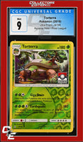 Ultra Prism Torterra 9/156 Reverse Holo Pokemon League CGC 9
