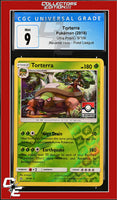Ultra Prism Torterra 9/156 Reverse Holo Pokemon League CGC 9
