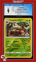 Ultra Prism Torterra 9/156 Reverse Holo Pokemon League CGC 9

