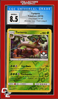 Ultra Prism Torterra 9/156 Reverse Holo Pokemon League CGC 8.5
