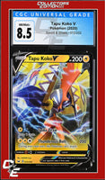 Sword & Shield Tapu Koko V 072/202 Holo CGC 8.5
