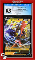 Sword & Shield Tapu Koko V 072/202 Holo CGC 8.5
