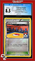 Furious Fists Training Center 102/111 Pokemon League Crosshatch Holo CGC 8.5
