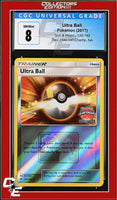 Sun & Moon Ultra Ball 135/149 International Championships NA CGC 8
