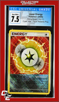 Rising Rivals Upper Energy 102/111 Player Rewards Program Crosshatch Holo CGC 7.5
