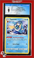 Vivid Voltage Vaporeon 030/185 CGC 9
