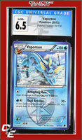 Plasma Freeze Vaporeon 20/116 CGC 6.5
