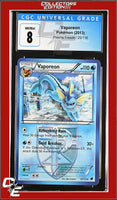 Plasma Freeze Vaporeon 20/116 CGC 8
