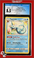 Cosmic Eclipse Vaporeon 42/236 CGC 8.5

