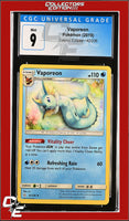 Cosmic Eclipse Vaporeon 42/236 CGC 9
