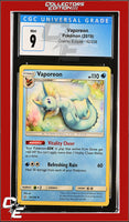 Cosmic Eclipse Vaporeon 42/236 CGC 9

