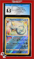 Cosmic Eclipse Vaporeon 42/236 Reverse Holo CGC 8.5
