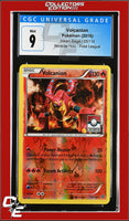 Steam Siege Volcanion 25/114 Reverse Holo Pokemon League CGC 9

