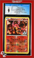 Steam Siege Volcanion 25/114 Reverse Holo Pokemon League CGC 9
