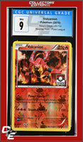 Steam Siege Volcanion 25/114 Reverse Holo Pokemon League CGC 9
