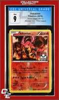 Steam Siege Volcanion 25/114 Reverse Holo Pokemon League CGC 9
