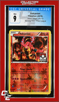 Steam Siege Volcanion 25/114 Reverse Holo Pokemon League CGC 9
