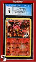 Steam Siege Volcanion 25/114 Reverse Holo Pokemon League CGC 9

