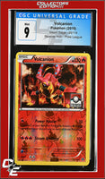 Steam Siege Volcanion 25/114 Reverse Holo Pokemon League CGC 9
