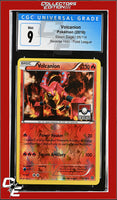 Steam Siege Volcanion 25/114 Reverse Holo Pokemon League CGC 9
