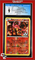 Steam Siege Volcanion 25/114 Reverse Holo Pokemon League CGC 9

