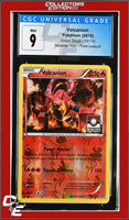 Steam Siege Volcanion 25/114 Reverse Holo Pokemon League CGC 9
