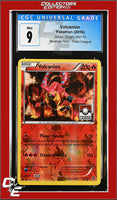 Steam Siege Volcanion 25/114 Reverse Holo Pokemon League CGC 9
