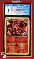 Steam Siege Volcanion 25/114 Reverse Holo Pokemon League CGC 9
