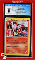 XY Black Star Promo Volcanion XY145 Steam Siege Prerelease CGC 8
