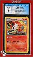 BW Black Star Promo Volcarona BW40 Dark Explorers Prerelease CGC 7
