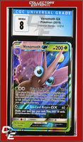 Unbroken Bonds Venomoth GX 12/214 Holo CGC 8
