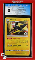 Sun & Moon Vikavolt 52/149 Holo Pokemon League CGC 8
