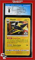 Sun & Moon Vikavolt 52/149 Holo Pokemon League CGC 8
