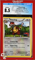 Black & White Watchog 79/114 Crosshatch Holo Pokemon League CGC 8.5
