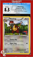 Black & White Watchog 79/114 Crosshatch Holo Pokemon League CGC 8.5
