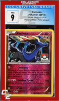 Steam Siege Xerneas 81/114 Reverse Holo Pokemon League CGC 9
