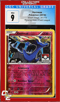 Steam Siege Xerneas 81/114 Reverse Holo Pokemon League CGC 9
